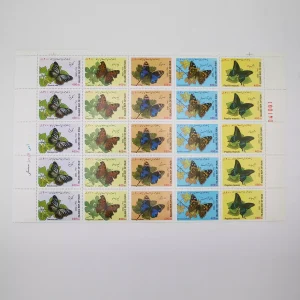 تمبر پستی جمهوری اسلامی پروانه های