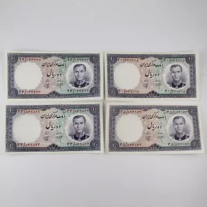 قیمت اسکناس 1 تومانی 1340 در حد سوپر بانکی پرفیکس های مختلف