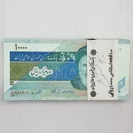 قیمت بسته اسکناس ۱۰۰۰ تومانی دماوند نمازی نوربخش فیلیگران امام جمهوری اسلامی شماره دوقلو تکرار 987987